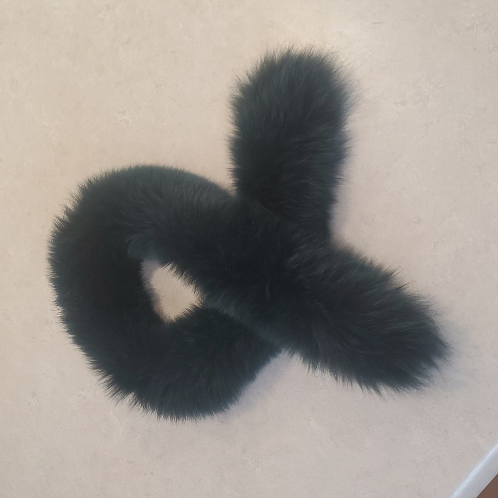 Real Fox Fur Scarf Collar - Picture 10 of 11